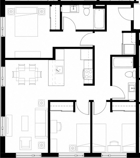 1650 NW 13th Ave Studio-3 Beds Apartment, Affordable for Rent - Photo Gallery 34